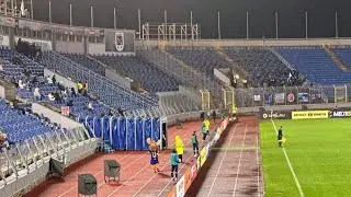 Болельщики "Кубани" на выезде в Питере