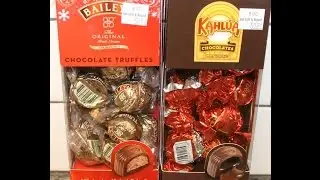 Bailey’s Irish Cream Chocolate Truffles & Kahlua Chocolates Review