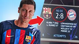 Hari pertama LEWANDOWSKI di BARCELONA