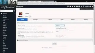Installing Sizzle with Softaculous in cPanel