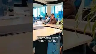 Office enjoy time 