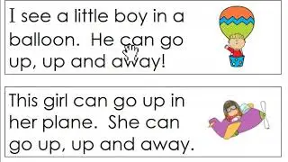 Very first sight word sentences 35 away