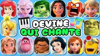 DEVINE 50 CHANSONS DISNEY 🎙️🎵🏰 Vice-versa 2, Vaiana, Raiponce, Elsa, Les Minions