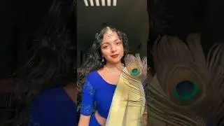 Transition!! Happy Krishna Janmashtami 🦚🐚🪈 #krishnajanmashtami #shorts #hansikakrishna #bollywood