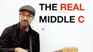 Where's the MIDDLE C On A Guitar? [Trick Question!]
