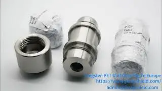 Tungsten PET Unit Dose Pig To Europe