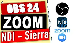 NDI Zoom Mac Output as Virtual Cam  For Meeting
