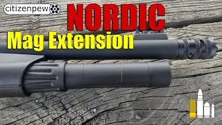 NORDIC Mag Tube Extension on a Charles Daly Shotgun!!
