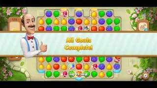 GardenScapes level 551, 552, 553, 554, 556, 557, 558, 559, 560. No boosters