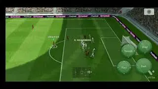 How to do dipping shot in Pes 2021 mobile # shorts