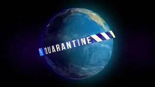 No Copyright Videos - Quarantine - Free News Intro Globe Animation Video footage - No Copyright Zone