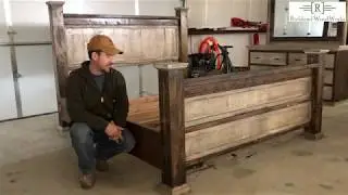 Farmhouse Bed Frame Assembly