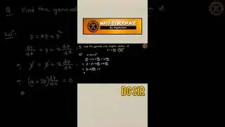 How to solve Clairaut's Equations || #shorts  #youtubeshorts