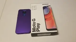 Moto G Play Smartphone Unboxing + Case!