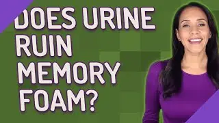 Does urine ruin memory foam?