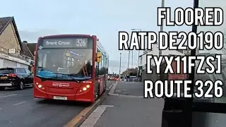 Floored + Kickdown | RATP DE20190 [YX11FZS] working route 326