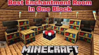 Best Enchantment Room in Minecraft One Block 2020