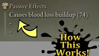 How Bleed and Blood loss buildup works in Elden Ring