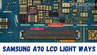 Samsung A70 DISPLAY LIGHT PROBLEM and solutions