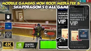 IMPROVE DEVICE PERFORMANCE❗GAMING MODULE MEDIATEK 5.0 NON ROOT❗HOW TO OVERLOCK ANDROID PERFORMANCE