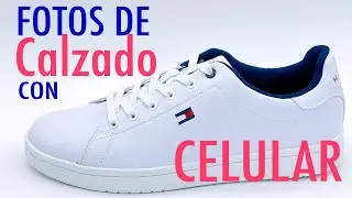 Cómo hacer FOTOS PROFESIONALES de producto con celular EN CASA - Tenis  ZAPATOS - CALZADO - SNEAKERS
