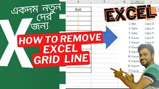 How to remove grid line excel tutorial