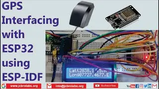 GPS Interfacing with ESP32 using ESP-IDF