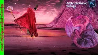 How to add objects in Adobe Photoshop: Daenerys and Dragons Tutorial | 2018