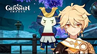 Shiki Taishou regains his memories │Shiki Taishou Harunosuke cutscene │Genshin Impact 2.2