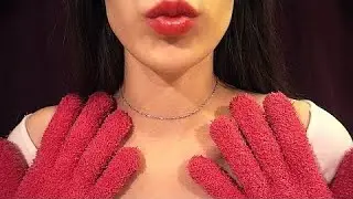 💋ASMR Kiss & Gloves Sounds / Massage (No Talking) ♥ [RECOVERED VIDEO]