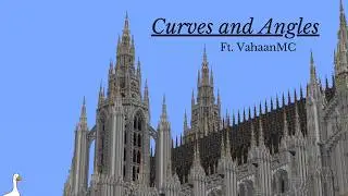 Curves and Angles in Minecraft (Ft. VahaanMC)