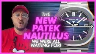The NEW Patek Nautilus we were all waiting for! #patekphilippe #nautilus #chronograph #worldtime