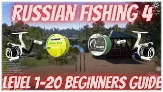 Russian Fishing 4 Beginners Guide (Winding Rivulet & Mosquito Lake)