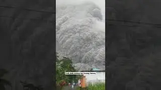 Viral!!! Detik detik meletusnya gunung Semeru