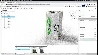 Onshape Render Studio - Understanding a Display Screen vs. Sticker appearance (2 of 4)
