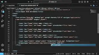127. Input form attribute formenctype and formtarget