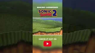 Making Cardboard Sonic 2