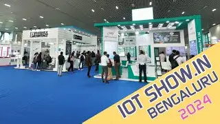 IoT Show 2024 - Bengaluru | Trade Show | Startups | 4K Vlogs
