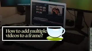 How to add multiple videos to a frame #canvaforbeginners