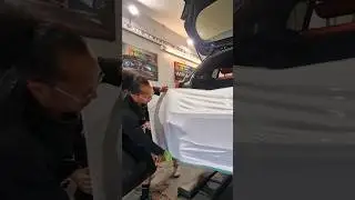 Super satisfying printed bumper wrap with an epic Audio .... #shorts #cars #1000subscriber  #viral