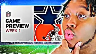 RAVENS FAN reacts to Dallas Cowboys vs. Cleveland Browns | 2024 Week 1 Game Preview
