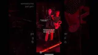 performed this right after going to my 5th year hs reunion and oh boy