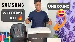 😍 Unboxing the SAMSUNG Onboarding Kit | Which Laptop did Samsung Send me ? | Laptop 🔥