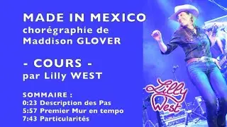 [COURS] MADE IN MEXICO de Maddison GLOVER, enseignée par Lilly WEST