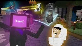 ADDON skibidi toilet terbaru Ada TITAN TV MAN!!!
