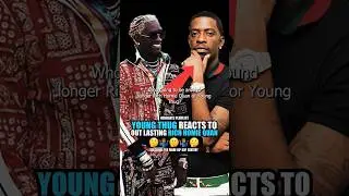 Young Thug reacts to out lasting RICH HOMIE QUAN 💔💨💯 #youngthug #richhomiequan #hiphop