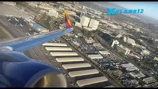 XP12.07 SWA B738 JOHN WAYNE-PHOENIX IRL LIVE