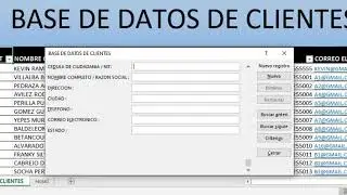 ❤️ How to MAKE a DATA ENTRY FORM in EXCEL WITHOUT MACROS AND WITHOUT USING PROGRAMMING.