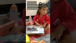 Membacakan buku pada anak banyak manfaat lho #shorts #parenting #bacabuku
