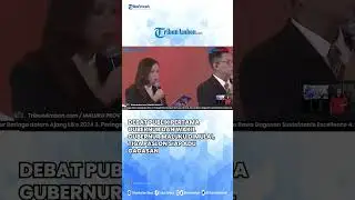 Debat Publik Pertama Gubernur Dan Wakil Gubernur Maluku Dimulai, Tiga Paslon Siap Adu Gagasan
